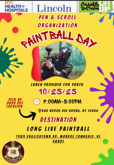 Save The Date - Paintball Event